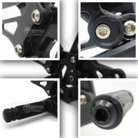 Commande reculée kalyosa pour honda cbr 600 2007-2012