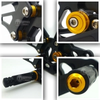 Commande reculée kalyosa pour kawasaki zx10r 2015-..