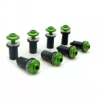 Kit de fixation pour bulle noir en diamètre 4mm