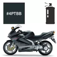 Peinture en spray aprilia infinity blue pearl rst futura 1000 2001-2005