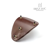 Selle pilote cuir noir 32cm