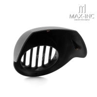 Carénage de phare avant noir "prison" pour harley sportster dyna fx xl fork