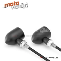 Paire de clignotant "derby" alu cnc led