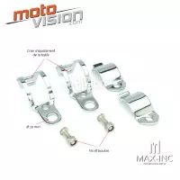 Support de relocalisation des clignotants ou feux 31 - 36 mm