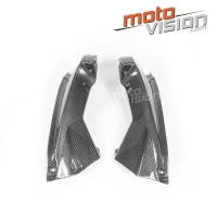 Paire de flancs de tête de fourche carbone aprilia rsv4 rr/rf 2015-...