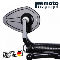 M.view flight, rétroviseur en embout de guidon motogadget 22mm/1"