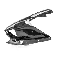 Tête de fourche carbone brillant kawasaki ninja h2 2015-