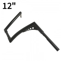 Guidon z bar noir 10"/12"/14"/16"/18" harley davidson softail sportster xl 883-1200