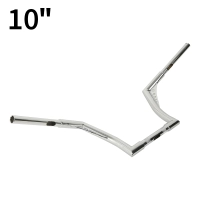 Guidon z bar chrome 10"/12"/14"/16"/18" harley davidson softail sportster xl 883-1200