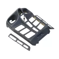 Cache radiateur non peint pour harley davidson v-rod vrsc vrscaw vrscaw vrscdx 2007-2011