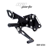 Commandes reculées mv parts ktm 125/200/390 duke 2011-2017