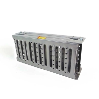 Rampe de chargement acier pliable en 3 - 193x23cm