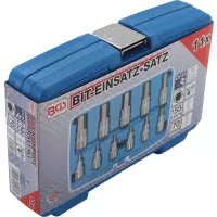 Jeu de douilles à embouts | 12,5 mm (1/2") | six pans intérieurs 7/32" - 13/16" | en pouce | 11 pièces