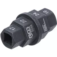 Douille spéciales moto | 10 mm (3/8") | 17 - 19 - 22 - 24 mm