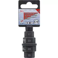 Douille spéciales moto | 10 mm (3/8") | 17 - 19 - 22 - 24 mm