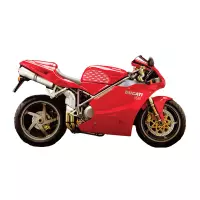 Kit antidérapant noir stompgrip ducati 748 996 998 ( 00-02 )