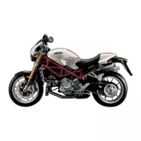 Kit antidérapant transparent stompgrip ducati monster ( 99-08 )