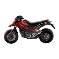 Kit antidérapant transparent stompgrip ducati hypermotard 1100 ( 08-12 )
