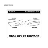 Kit antidérapant noir stomprgrip suzuki gsx-s 750 2018-2019