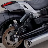 Support de relocalisation du clignotant arrière h-d vers l'amortisseur