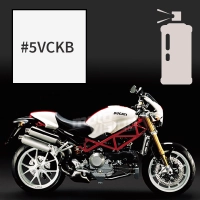 Peinture tricouche en spray ducati white pearl 998 monster s4r s 2008 
