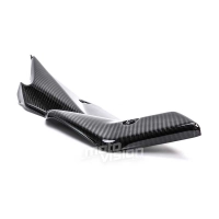 Paire de caches latéraux de cadre carbone suzuki gsr 750 2011-2016