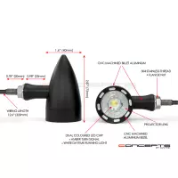 Paire de clignotants universels