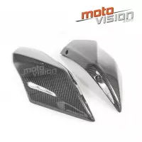 Ecopes de coque arrière carbone vernis kawasaki ninja h2 15/17