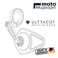 M.view blade, rétroviseur en embout de guidon motogadget 22mm/1"