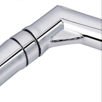 Guidon high bar 1" chrome 8"/12"/14"/16"/18" harley davidson softail sportster xl 883-1200