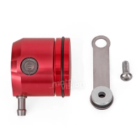 Réservoir de liquide de frein avant rouge