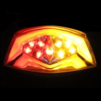 Feu led fumé pour suzuki gsx s 1000
