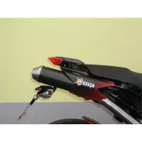 Escape spark carbone (el par) para ducati hypermotard 796 1100 2010 - 2013