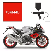 Peinture tricouche rosso corsa fluorescent aprilia rsv4 rr 2015-2018