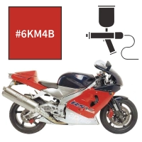 Peinture tricouche rosso corsa fluorescent aprilia rsv mille 1998-2002