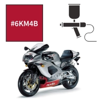 Peinture tricouche rosso corsa fluorescent aprilia rsv1000r 1998-2002