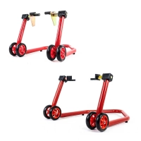 Lot de béquille avant / arrière monobloc patins