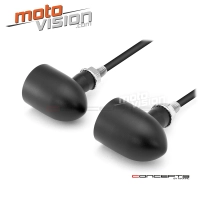 Paire de clignotant "derby" alu cnc led