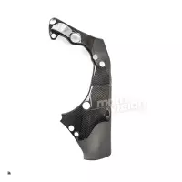 Caches sur cadre carbone vernis pour kawasaki zx10r 2011-2017