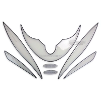 Kit graphique de protection frontale honda hornet 600 2007-2010