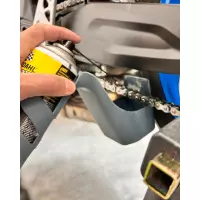 Réservoir anti éclaboussure chaine moto