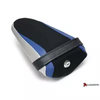 Couvre selle styleline passager luimoto yamaha r6 (17-18) coutures bleues