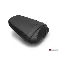 Couvre selle baseline passager luimoto suzuki gsxr 1000 (17-18) coutures noires