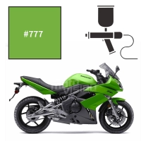 Peinture kawasaki lime green er6n er6f 2008-2009