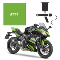 Peinture kawasaki lime green ninja 650 2017-2018