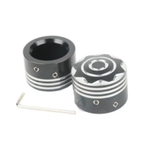 Cache sur boulon essieu avant harley davidson touring sportster dyna fatboy softail