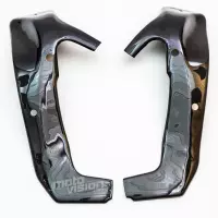 Paire de protection de cadre carbone kawasaki zx6r 2009-...