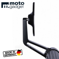 M.view flight, rétroviseur en embout de guidon motogadget 22mm/1"