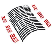 Liserets de jantes 17" - couleur noir