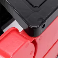 Tabouret de travail mobile avec plateau de rangement